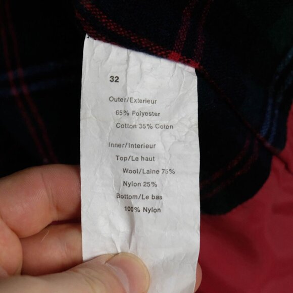 Vintage Eddie Bauer Parka Mens Small Gray Lined Hooded Outdoor Winter Jacket 90S - Picture 10 of 10